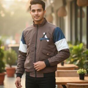 Padding Jacket-Coffee (Pockets Design)-New